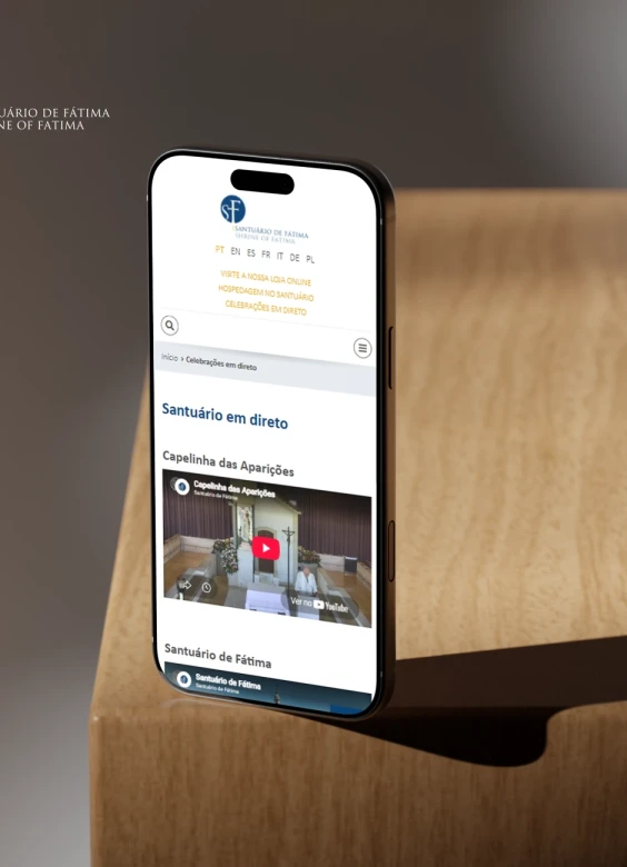 Santu&aacute;rio de F&aacute;tima - Site Oficial
